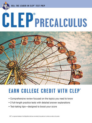 cover image of CLEP Precalculus